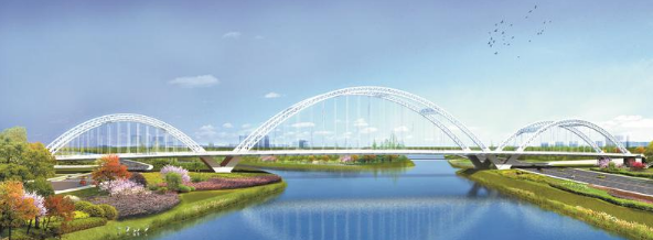 菱湖大路跨京杭运河桥工程.png