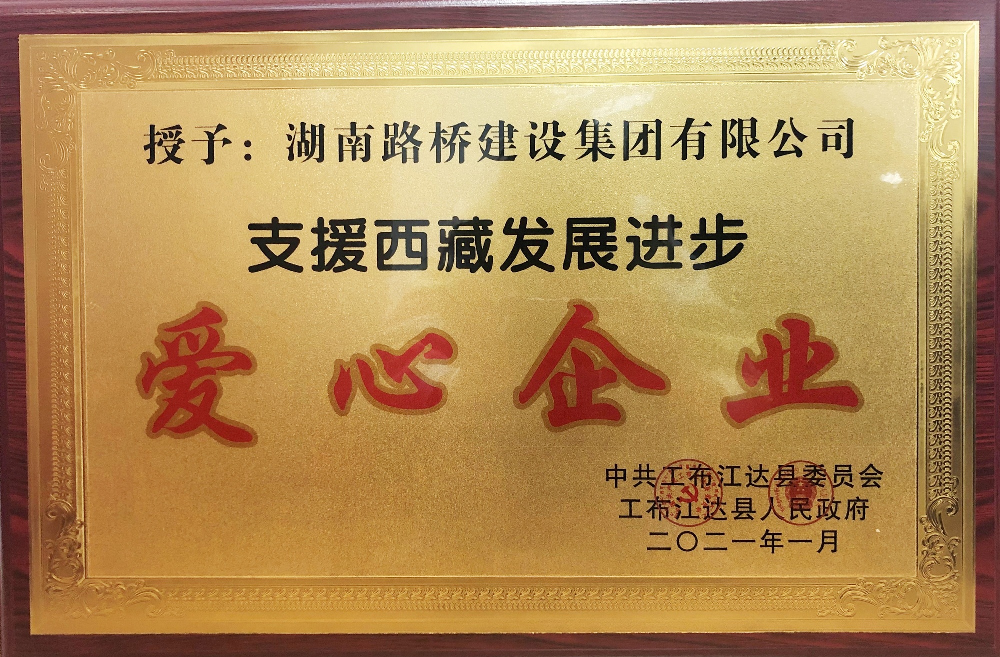 “增援西藏发展进取爱心企业”称号 _副本.jpg